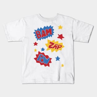 Bam Zap Pow Kids T-Shirt